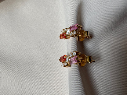 Celeste Baguette Earrings
