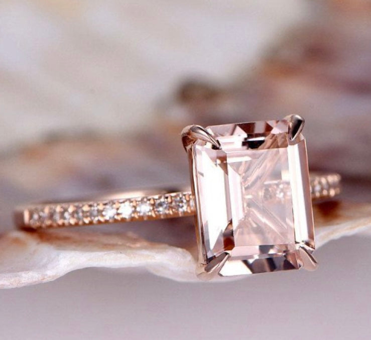 Statement Morganite Ring