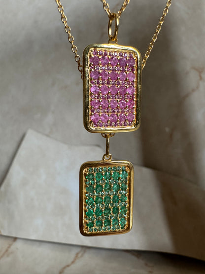 Tag necklace