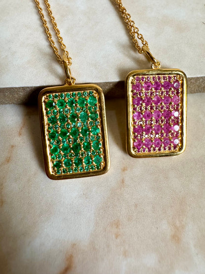 Tag necklace